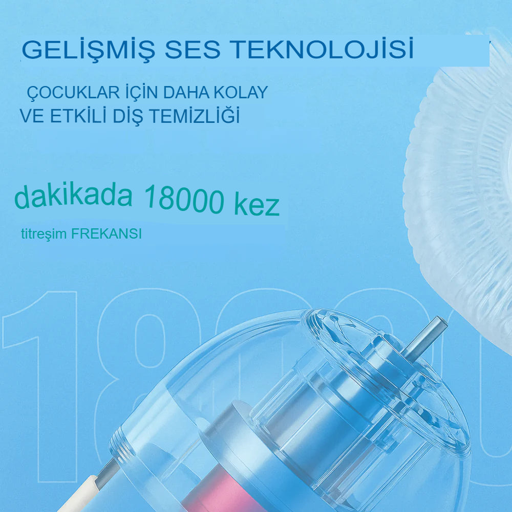 U-Şeklinde 360º Ultrasonic Diş Fırçası