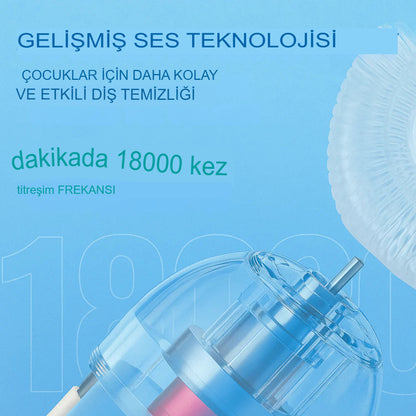 U-Şeklinde 360º Ultrasonic Diş Fırçası